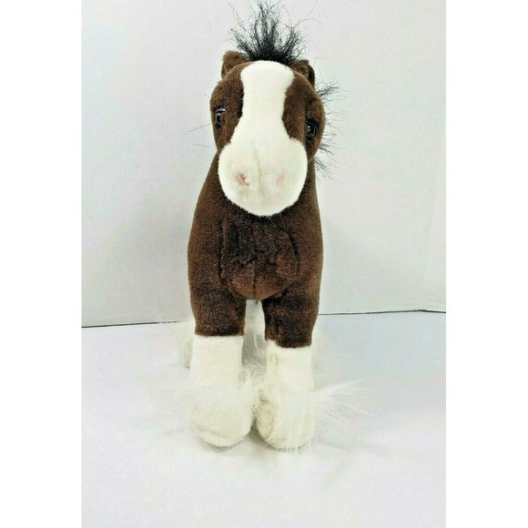 Gund Dale Clydesdale Horse Plush 11" Stuffed - Picture 2 of 11